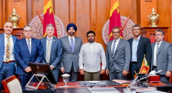 உலக வங்கியின் தலைவர் நாட்டிற்கு வருகை